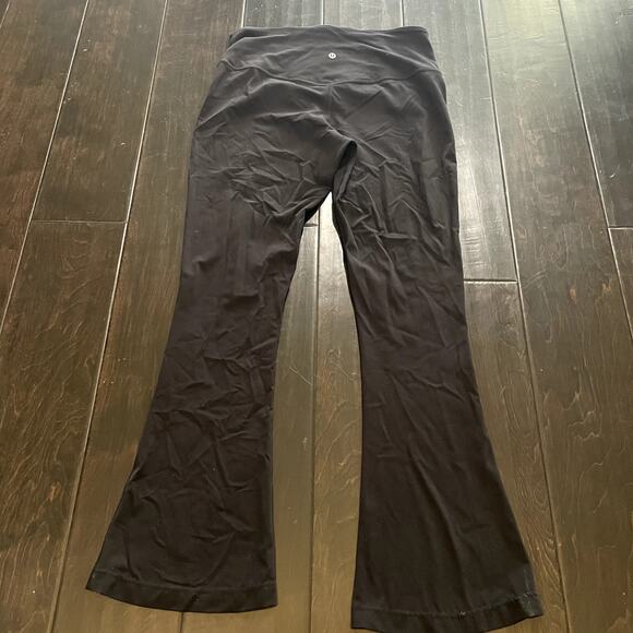 Lululemon Align High-Rise Mini Flare Pant 30" Black Women's Size 12 - Picture 4 of 5